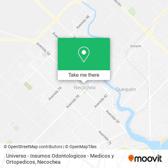 Universo - Insumos Odontologicos - Medicos y Ortopedicos map