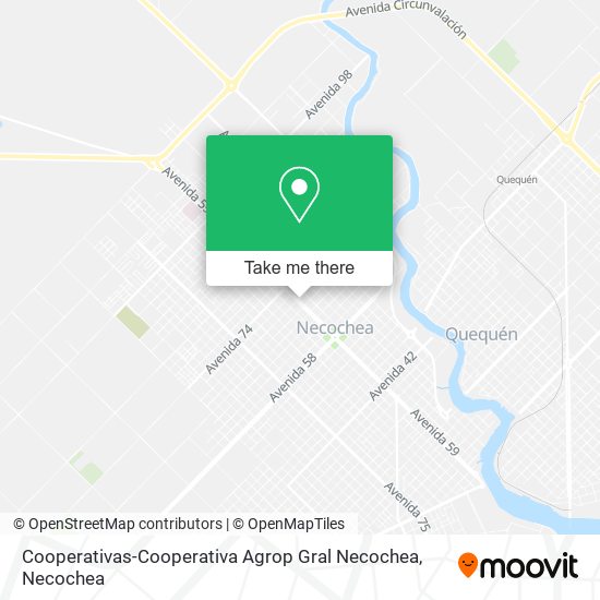 Cooperativas-Cooperativa Agrop Gral Necochea map