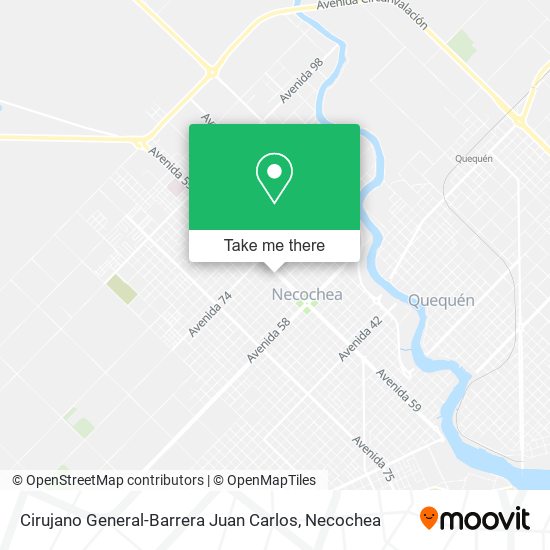Mapa de Cirujano General-Barrera Juan Carlos