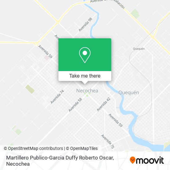 Martillero Publico-Garcia Duffy Roberto Oscar map