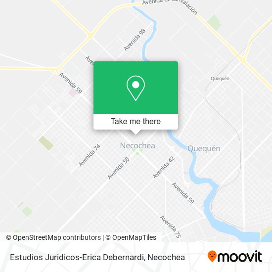 Estudios Juridicos-Erica Debernardi map