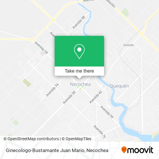 Ginecologo-Bustamante Juan Mario map