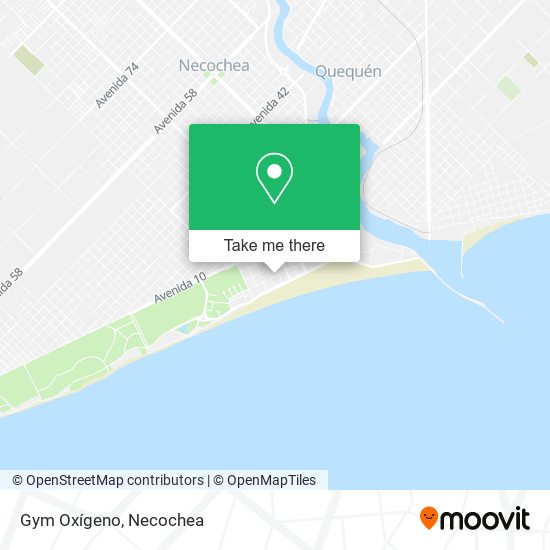 Mapa de Gym Oxígeno