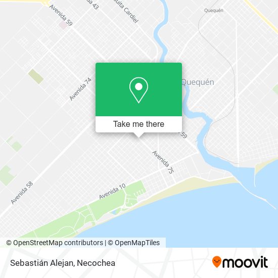 Sebastián Alejan map