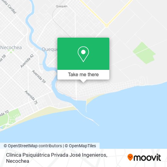 Clínica Psiquiátrica Privada José Ingenieros map