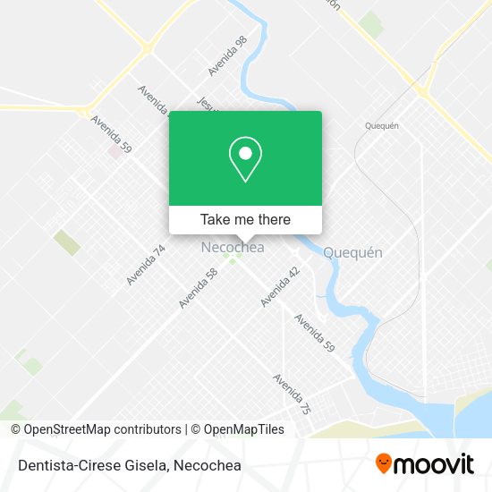 Dentista-Cirese Gisela map