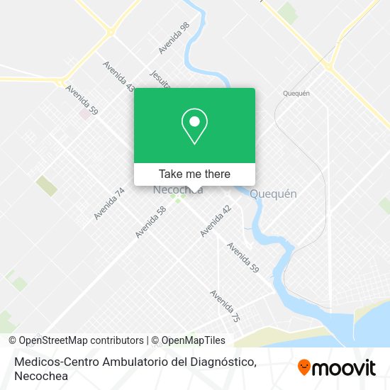 Medicos-Centro Ambulatorio del Diagnóstico map