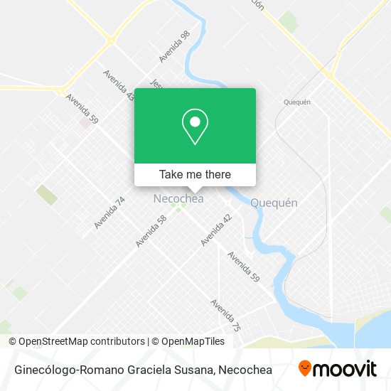 Ginecólogo-Romano Graciela Susana map