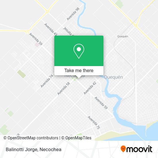 Mapa de Balinotti Jorge
