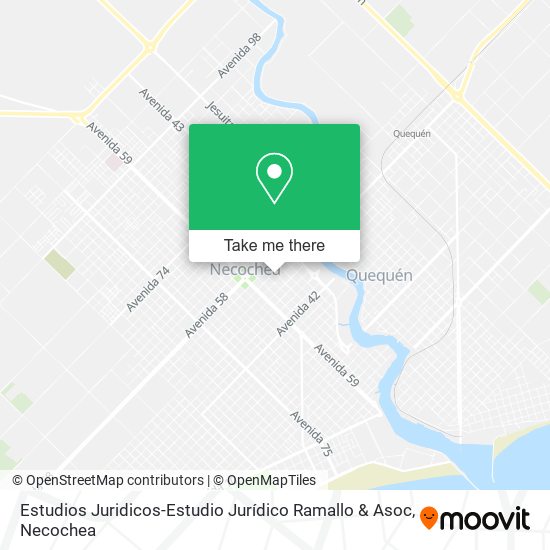 Estudios Juridicos-Estudio Jurídico Ramallo & Asoc map