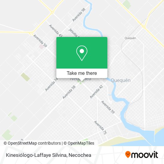 Mapa de Kinesiólogo-Laffaye Silvina