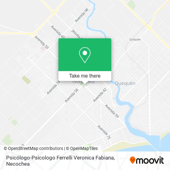 Psicólogo-Psicologo Ferrelli Veronica Fabiana map