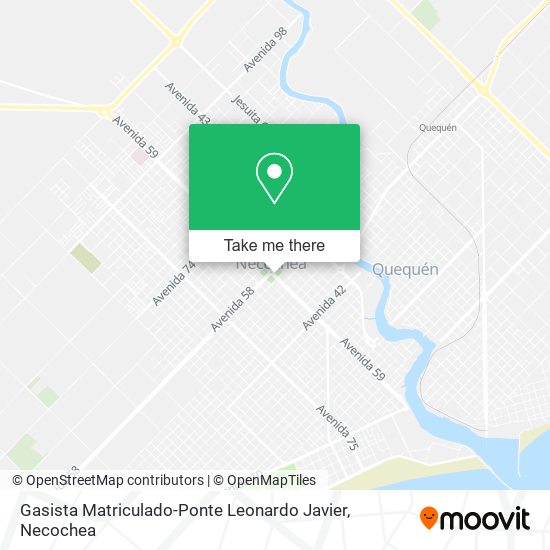 Mapa de Gasista Matriculado-Ponte Leonardo Javier