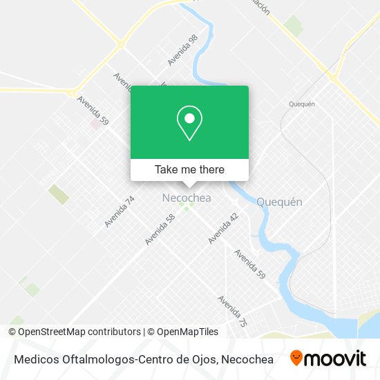 Mapa de Medicos Oftalmologos-Centro de Ojos