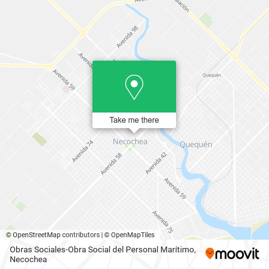 Obras Sociales-Obra Social del Personal Marítimo map