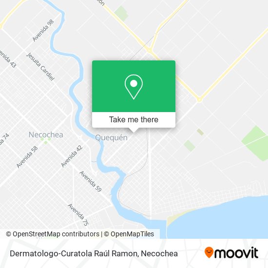 Dermatologo-Curatola Raúl Ramon map