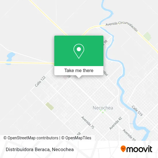 Distribuidora Beraca map