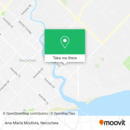 Ana Maria Modista map