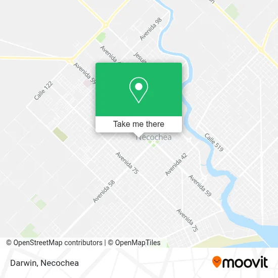 Darwin map