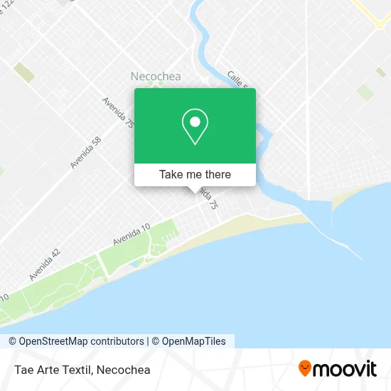Tae Arte Textil map