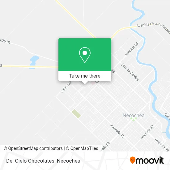 Del Cielo Chocolates map