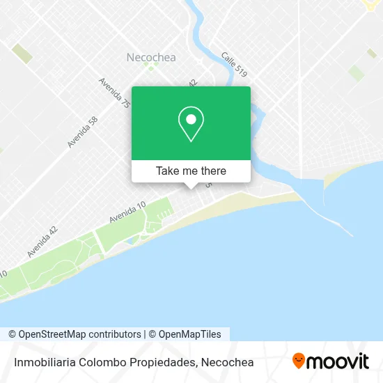 Inmobiliaria Colombo Propiedades map