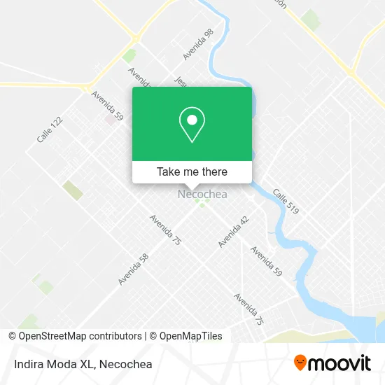 Indira Moda XL map
