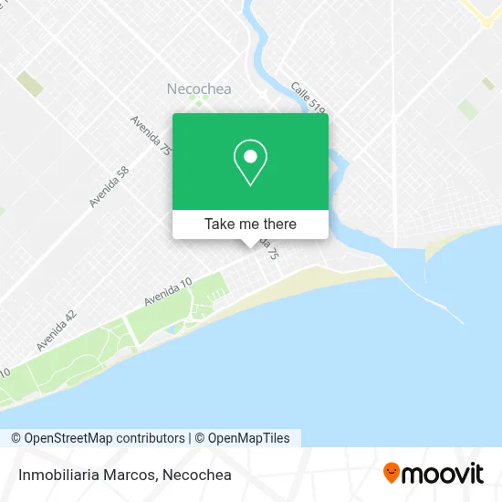 Inmobiliaria Marcos map