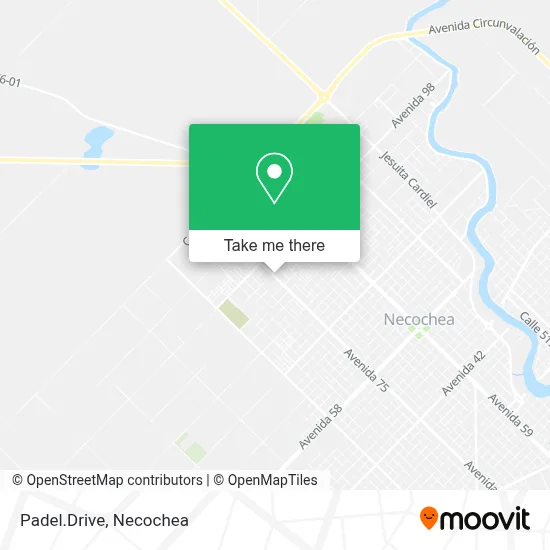 Padel.Drive map