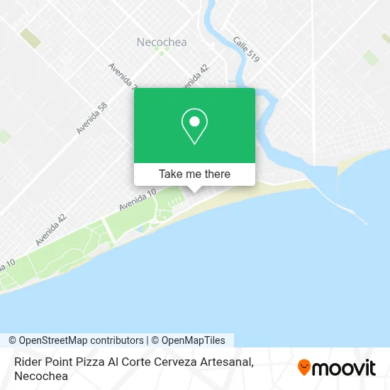 Rider Point Pizza Al Corte Cerveza Artesanal map