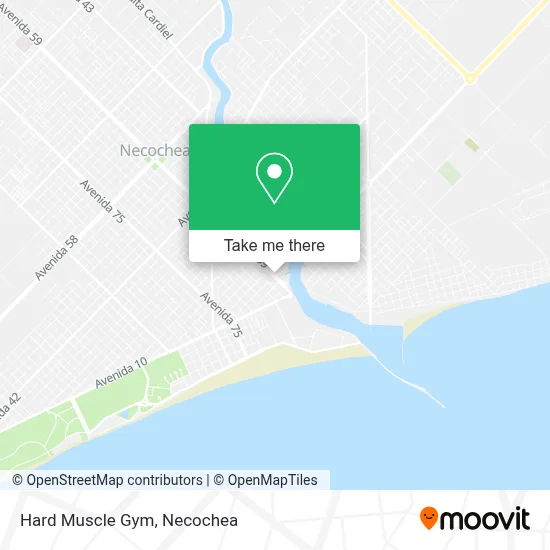 Hard Muscle Gym map