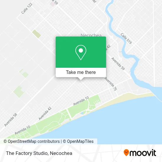 The Factory Studio map