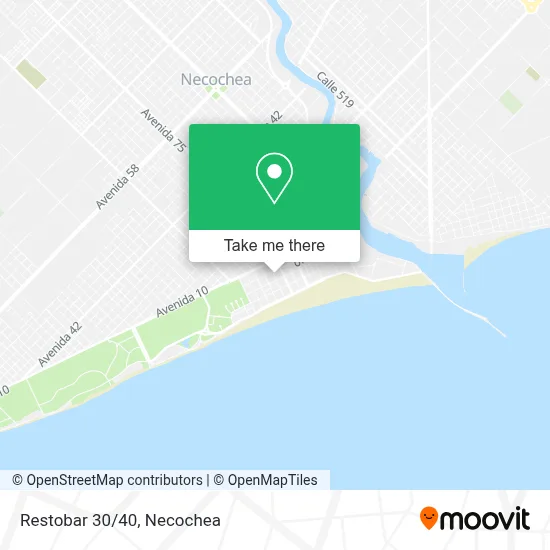 Restobar 30/40 map