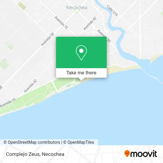 Complejo Zeus map