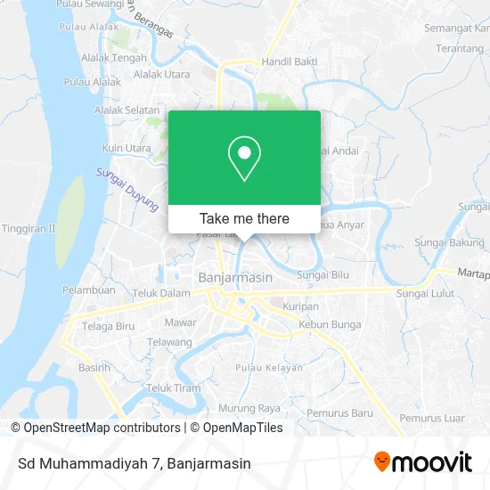 Sd Muhammadiyah 7 map