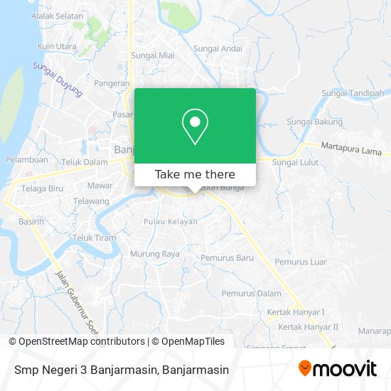 Smp Negeri 3 Banjarmasin map