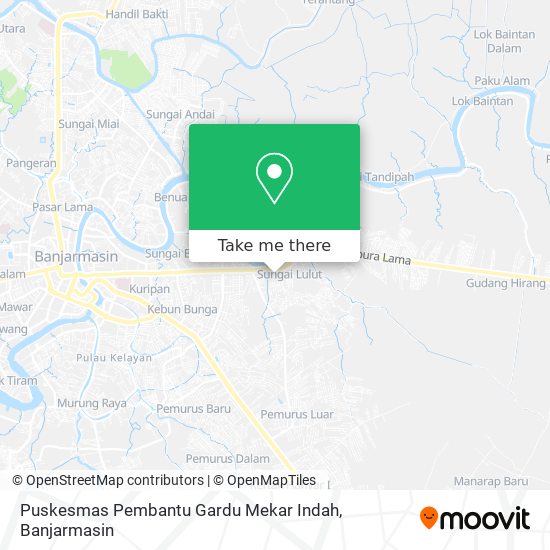 Puskesmas Pembantu Gardu Mekar Indah map