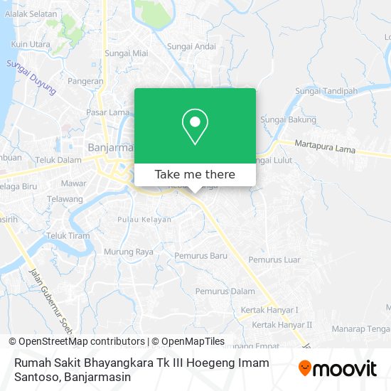 Rumah Sakit Bhayangkara Tk III Hoegeng Imam Santoso map