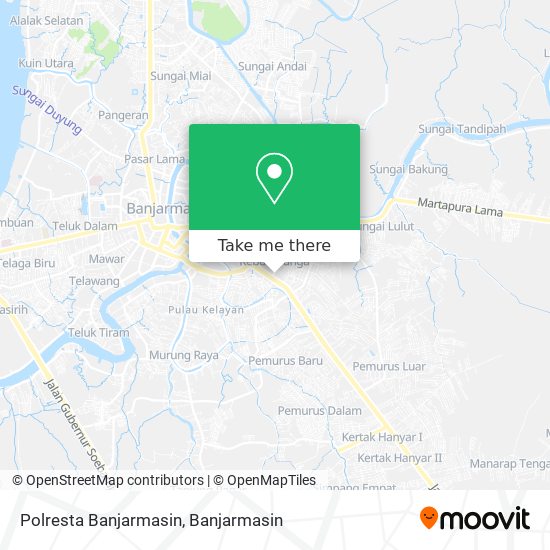 Polresta Banjarmasin map