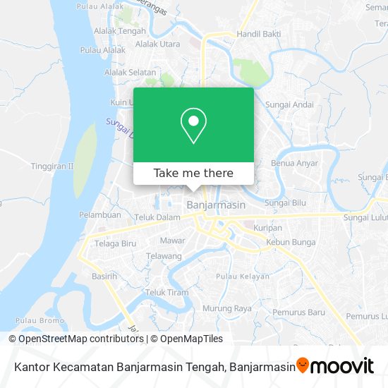 Kantor Kecamatan Banjarmasin Tengah map