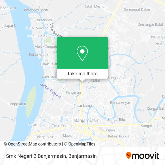 Smk Negeri 2 Banjarmasin map