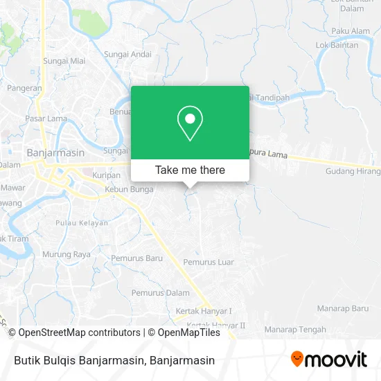 Butik Bulqis Banjarmasin map