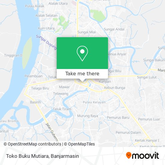 Toko Buku Mutiara map