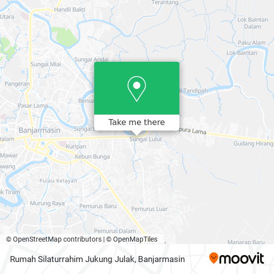 Rumah Silaturrahim Jukung Julak map