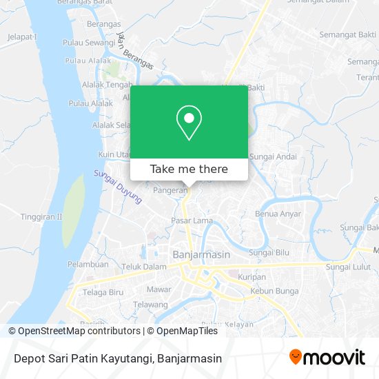 Depot Sari Patin Kayutangi map