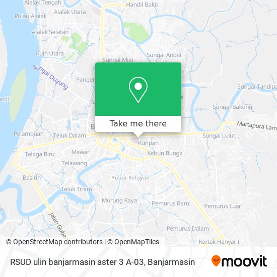 RSUD ulin banjarmasin aster 3 A-03 map