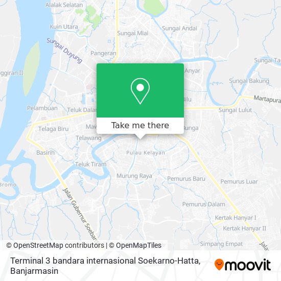 Terminal 3 bandara internasional Soekarno-Hatta map