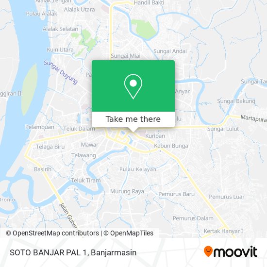 SOTO BANJAR PAL 1 map