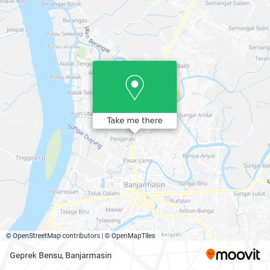 Geprek Bensu map