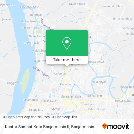 Kantor Samsat Kota Banjarmasin II map